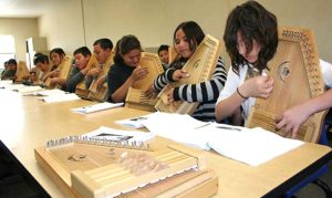 Folk music week with autoharps