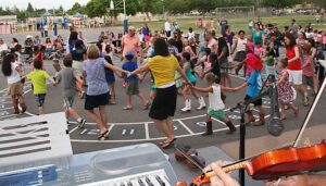 Friday "Barn Dance" can be outdoors to accommodate the entire school.